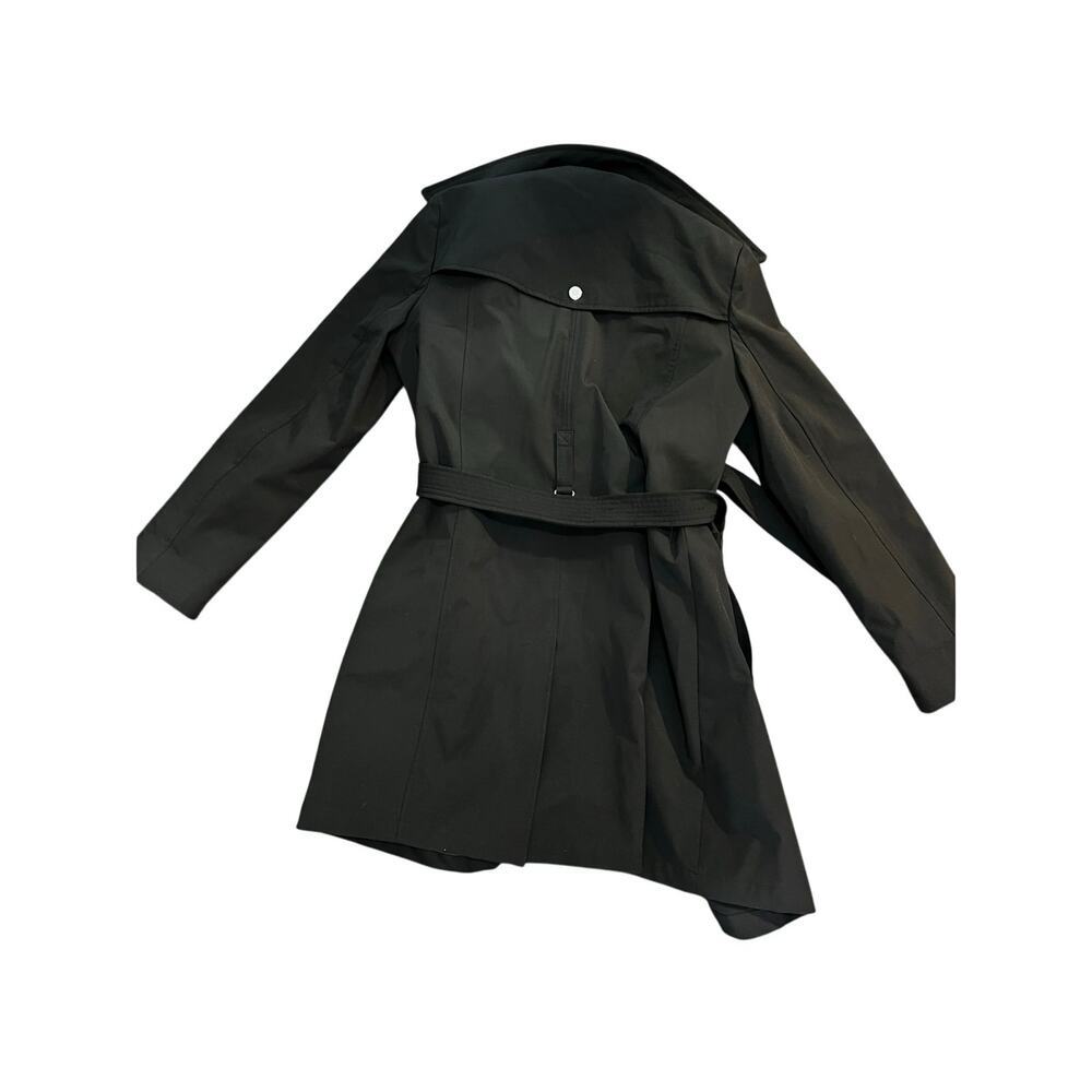 Calvin Klein black waterproof jacket trench coat size M - Picture 6 of 12